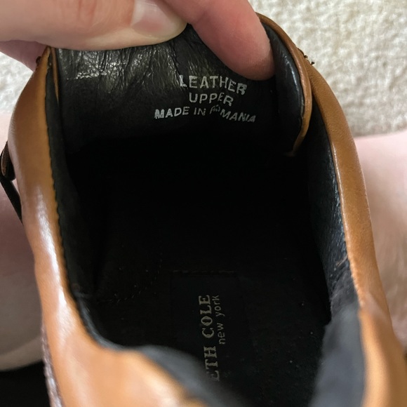 Kenneth Cole New York Brown Leather Dress Shoes Vintage - Picture 10 of 10